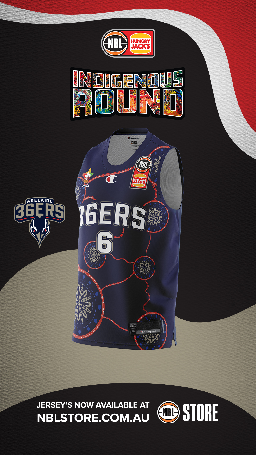 NBL Indigenous round jerseys revealed